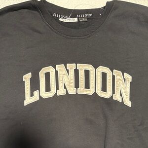 Elle Sport Black London Sweatshirt
